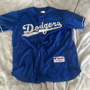 Majestic Blue Dodgers Jersey
